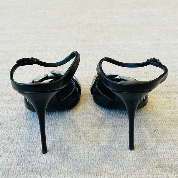 Giuseppe Zanotti Large Crystal High Heel Mules - Picture 3 of 7